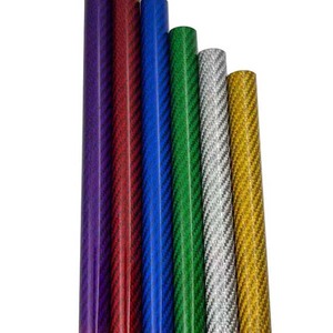 装飾ハウジング用の直径18mm〜<span class=keywords><strong>21mm</strong></span>のカラー3Kカーボンファイバーチューブ