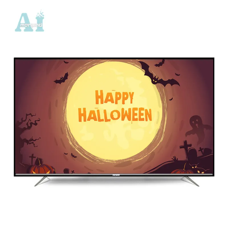 AImenpad 75 pollici Android 11 Smart TV 4K UHD televisione LCD con vetro temperato WiFi LED retroilluminazione interfaccia USB modalità Hotel