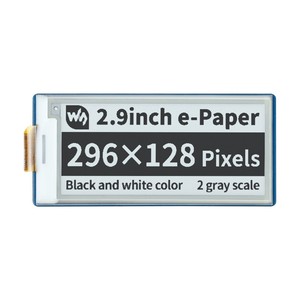 2,9-Zoll-E-Paper-E-Ink-Anzeigemodul für Raspberry Pi Pico 296*128 Schwarz/Weiß-SPI-Bildschirm unterstützung Benutzer definiert - Product Image 1