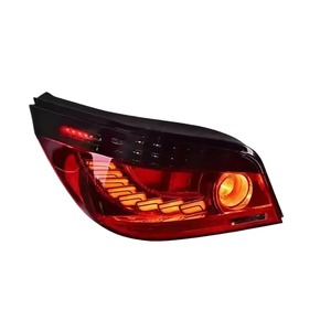 SJC ไฟท้าย LED สำหรับ BMW 5ซีรีส์ E60 GTS ระบบไฟวิ่ง2003-2010ไฟถอยหลังไฟเบรก E60แบบปลั๊กแอนด์เพลย์ - Product Image 1
