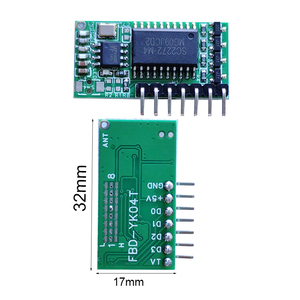 433.92 Mhz Rf trasmettitore e ricevitore Kit modulo basso Standby corrente Rf ricevitore trasmettitore - Product Image 2
