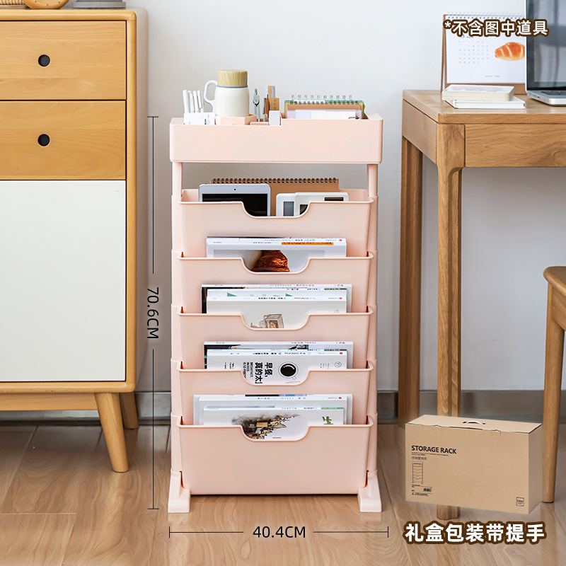 Pink - No drawers, no wheels