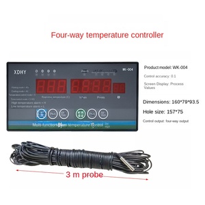 Interruptor termostático inteligente automático de alta precisión Controlador de temperatura multifunción multicanal dedicado para