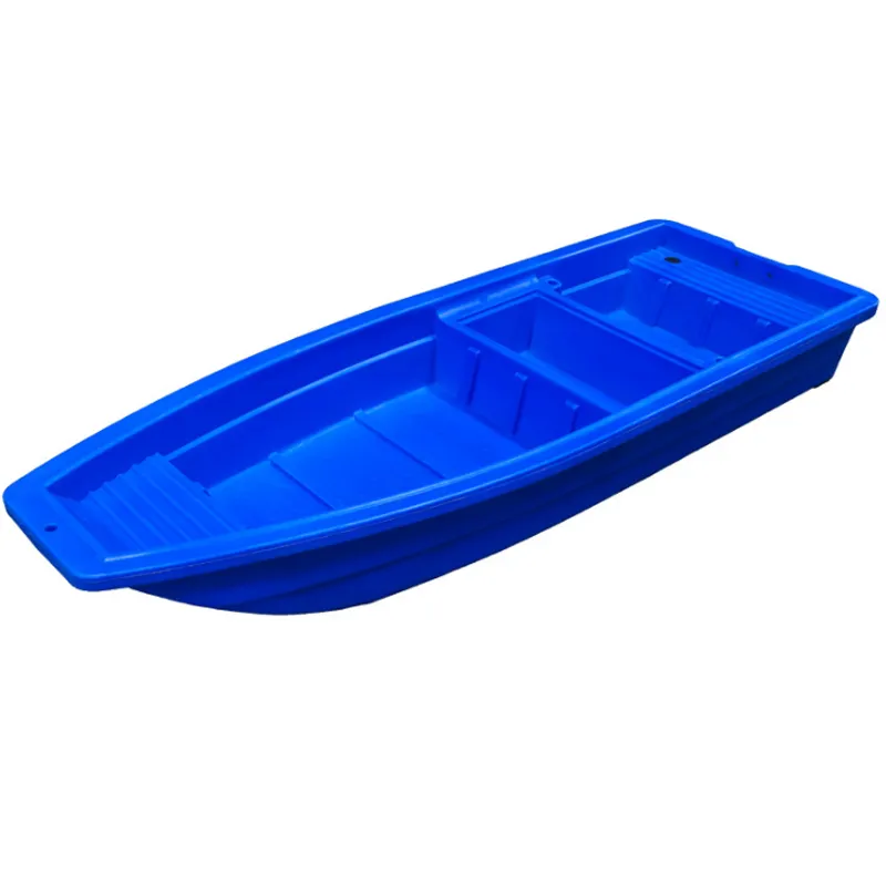 2.0-6.0 M Plastic Fok Vissersboot 2-12 Mensen Pe Vessel Double-Layer Verdikking Vissersboot groothandel