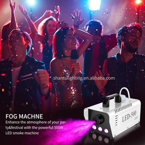 Baishun marka eylül yeni ürün beyaz 3LED ışık uzaktan kumanda 500w duman makinesi atmosfer adanmış - Product Image 4