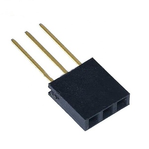 2P-10P Single Row Straight Female Pin Header 2.54MM Pitch Pin Long 11MM Strip Connector Socket FOR Arduino PCB - Product Image 4