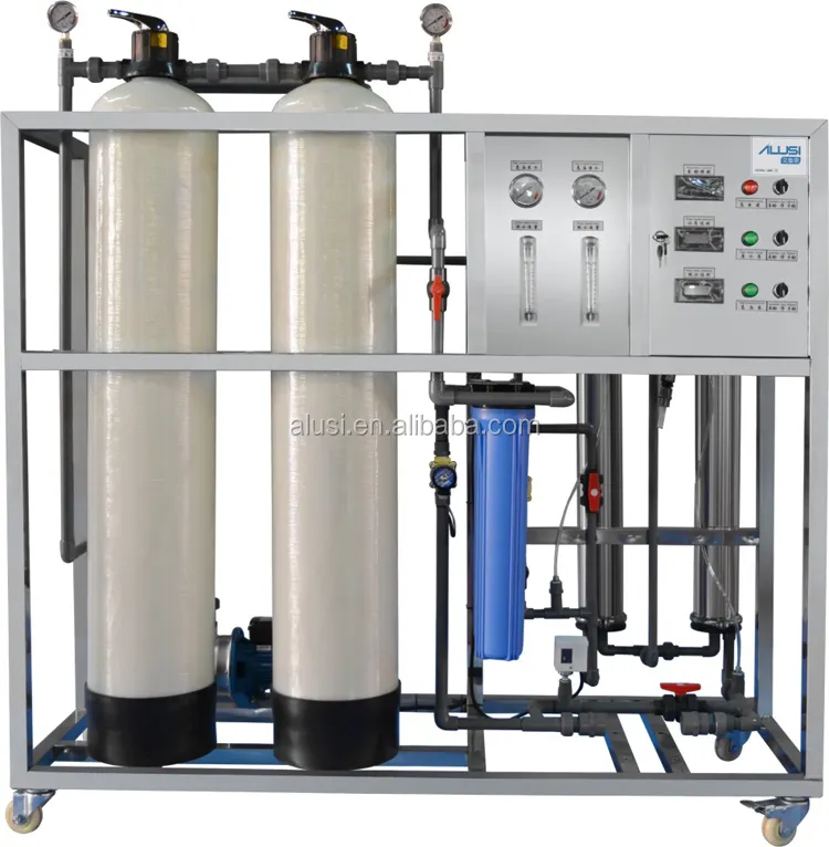 5 galones Sistema de osmosis inversa con bomba de dosificación de agua mineral planta de máquina de equipos de tratamiento de agua