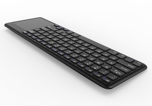 El más nuevo teclado táctil delgado para computadora 2,4G Mini teclado inalámbrico recargable con panel táctil 78 teclas para Ipad pro 12,9 pulgadas - Product Image 3