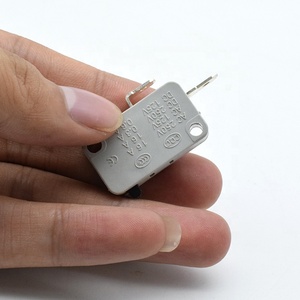16A 250 V Micro สวิทช์ตรวจจับสวิทช์ SH6-2 สีเทาสวิทช์ชั่วขณะหนึ่ง pin และไม่มีด้ามจับ - Product Image 5