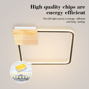 Yeni tasarım Nordic Led tavan ışık Modern Villa oturma odası yatak Loft demir çoklu renk Led tavan lambası - Product Image 2