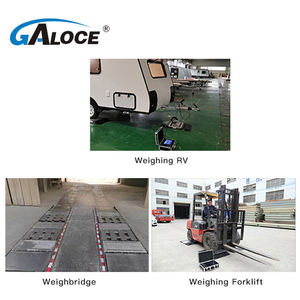 Gpwa08 Lớn Rơ Moóc Bánh Xe Và Trục Xe Cầu Cân Áp Lực Trọng Lượng Miếng Đệm Di Động Cân Pad Cân 20T - Product Image 5