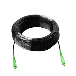 Simplex Outdoor G657A1 100m Fibra Gota <span class=keywords><strong>Patch</strong></span> <span class=keywords><strong>Cord</strong></span> PVC Jacket <span class=keywords><strong>Sc</strong></span> <span class=keywords><strong>Upc</strong></span> para <span class=keywords><strong>Sc</strong></span> <span class=keywords><strong>Upc</strong></span> Kabel FTTH Cabos de Comunicação para 50m 100m 200m