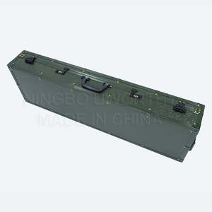 Trung Quốc Nhà sản xuất bán buôn nhà máy giá tốt trực tiếp cứng nhôm Tactical Guitar Gun lưu trữ thực hiện hiển thị trường hợp chuyến bay - Product Image 5