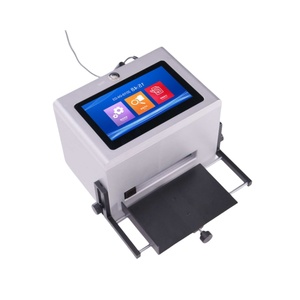 Intelligenter statischer TIJ-Desktop-Tinten strahl drucker Halbautomat isches Verfalls datum Tabletop-Chargencode-Codier maschine - Product Image 1