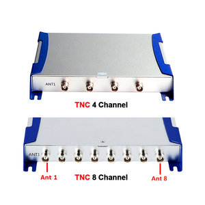 BoHang precio barato 4 puertos UHF RFID fijo lector de largo alcance inventario industrial