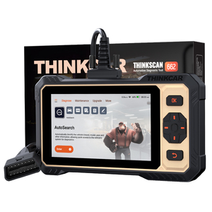 Thinkcar Thinkscan 662 Diagnostic Tools ECM/TCM/SRS/ABS 4 Systems OBD2 Scanner 12 Resets Lifetime Free Update CANFD <strong>Scan</strong> Tools - Product Image 1
