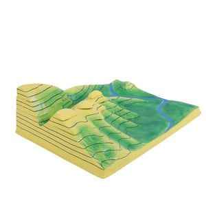 3D топографическая карта модель контура местности учебное пособие для географии классное образование - Product Image 4