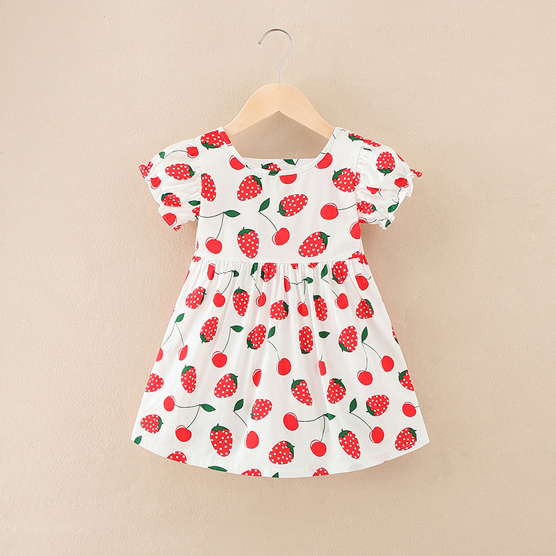 Abito da principessa ciliegia e fragola