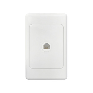 ライトスイッチ壁取り付けISO認証英国標準Electric16Amp 1 2 3 4ギャング片道ホワイトウォール