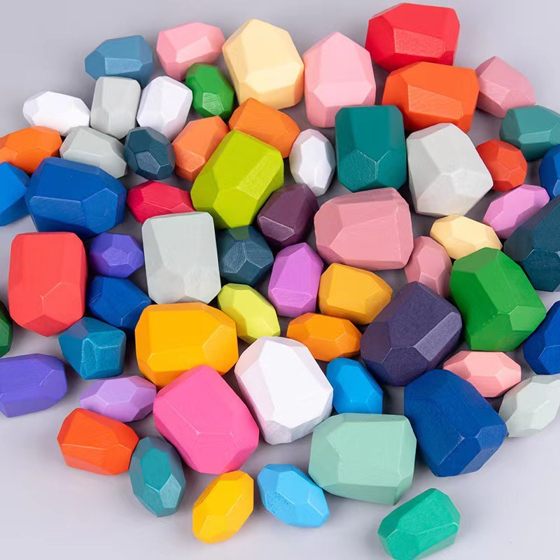 Piedras apiladas mixtas (color y tamaño enviados al azar)