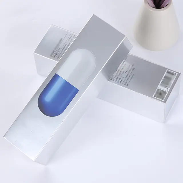 medicine paper pill packing box custom matt lamination art paper skincare cosmetic packaging paper boxes for medicine