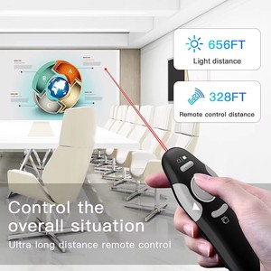 USB Dongle Presenter Remote Factory Drahtloser Laserpointer für PowerPoint-Präsentationen Clicker für einfaches Klicken und Navigieren