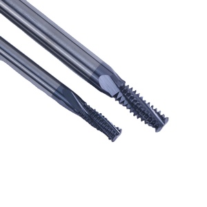 Customized LAIWEI Tungsten Steel Carbide Single Flute Cnc CNC End Mill Full Flute Thread Milling <strong>Cutter</strong> - Product Image 4