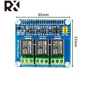 Placa de expansión TZ Smart Home Raspberry Pi Módulo de relé de potencia B + 4B de tercera generación