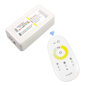 DC12V/24V Wireless RF <strong>LED</strong> Strip Light <strong>Controller</strong> Dual-Color Remote Touch Screen PWM <strong>With</strong> 6A <strong>Output</strong> Current <strong>DMX</strong> Connection Mode - Product Image 1