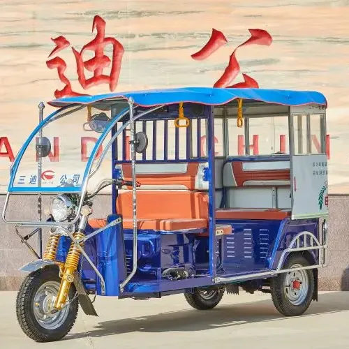 大人のPassager Electric Tuk Tuk E Rickshaw Electric Tricycle新しいデザインの乗客用三輪車