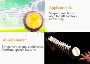 Voice Recorder Programmable High Quality <strong>Custom</strong> Recordable Box Sound <strong>Button</strong> Dog <strong>Talking</strong> <strong>Button</strong> - Product Image 3