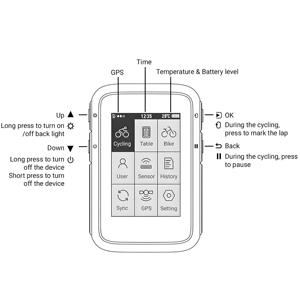 Computadoras de ciclismo GPS Velocímetro inalámbrico para bicicleta ANT + para bicicleta de carretera Deporte al aire libre Accesorios para bicicleta - Product Image 3