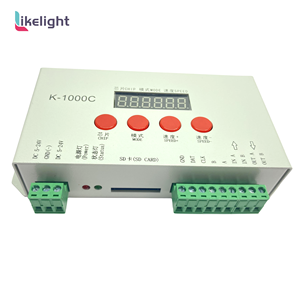 Сид SD-карты, светодиодный контроллер DC5V/12V/24V K1000C K4000CK K8000C для SPI и DMX сигнальных пиксельных ламп - Product Image 2