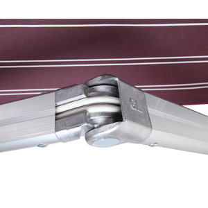 Tỷ lệ cạnh tranh nhôm hợp kim Sun Shade Hướng dẫn sử dụng có thể thu vào mái hiên tường cố định mở rộng gấp cánh tay dù để che nắng cho ban công - Product Image 2