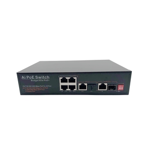 OEM/ODM POE anahtarı 10/100/1000M 4 6 8 10 12 16 20 24 28 Port yönetilmeyen ağ POE anahtarı IP kamera için - Product Image 4