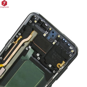 สำหรับ Samsung S8 PLUS Display หน้าจอ LCD ต้นฉบับสำหรับ Galaxy S8 PLUS S8 + G955F จอ LCD ทัชสกรีนพร้อมกรอบ