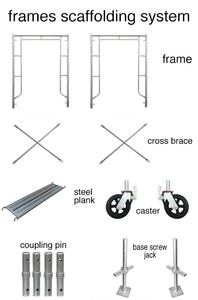 Andamio de construcción galvanizado de 1219mm 2,75/3,0/3,2mm CN;GUA, 1 Juego de JET - Product Image 4