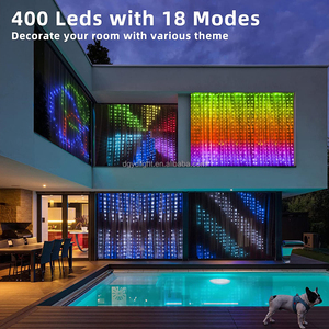 Rèm Rèm Rèm Ánh Sáng Ngôi Sao <span class=keywords><strong>Led</strong></span> Lạ Mắt Đèn Thần Tiên Cho Gia Đình Lễ Hội Tiệc Tùng Sân Khấu - Product Image 6