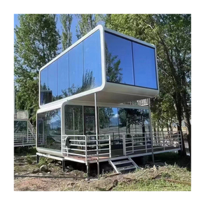 Lüks modüler modern 230v priz soket konut akıllı mobil konteyner uzay kapsül ev evleri - Product Image 2