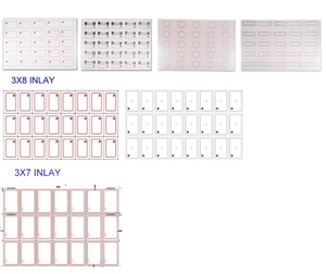 3*8レイアウトHF M1 F08 1KB 13.56MHZ RFIDインレイシートRFID PVC RFIDプレラムシート - Product Image 5