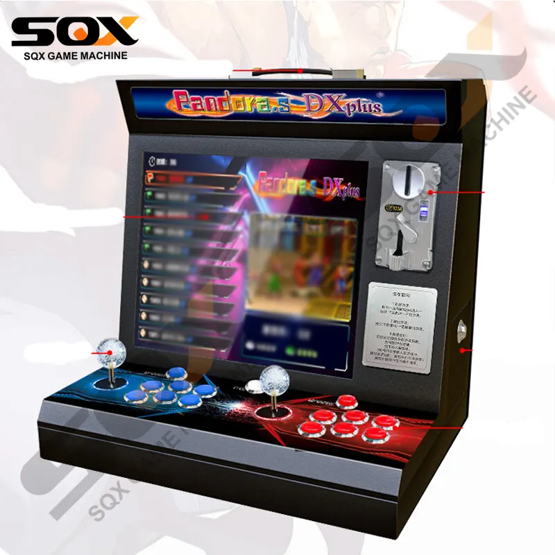 17 pollici Mini gioco Arcade Bartop Arcade scatola di gioco Video 3D Retro macchina da gioco Arcade