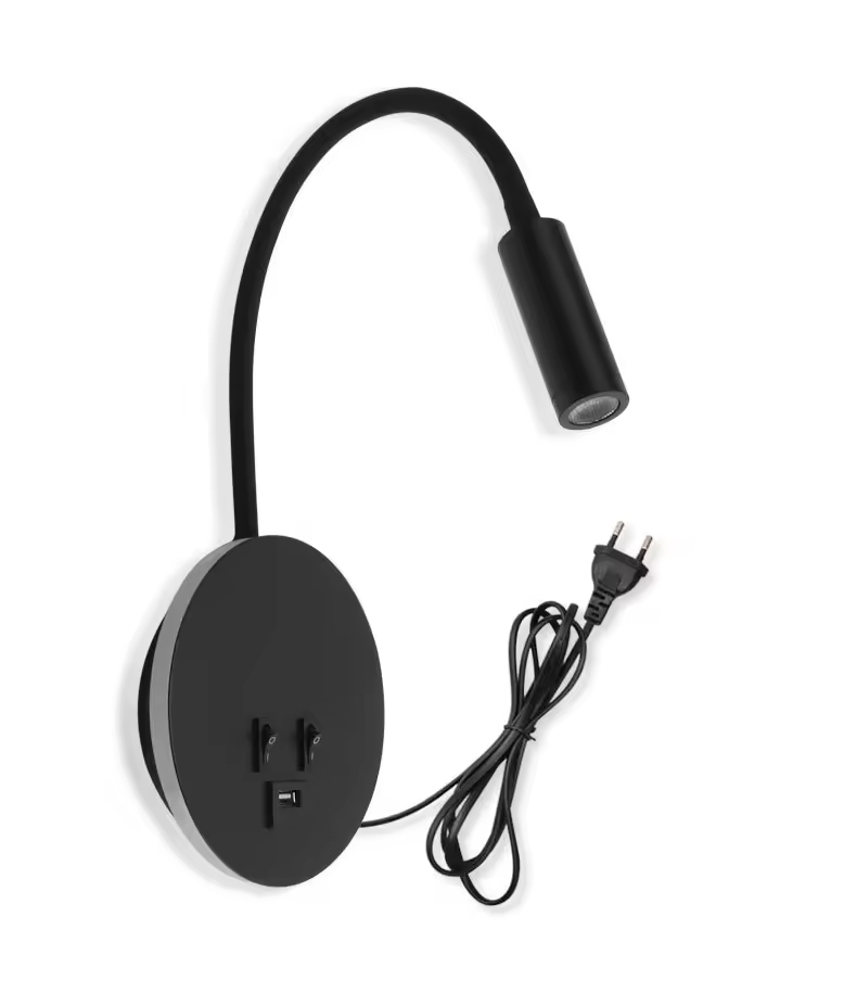 Black-EU Plug