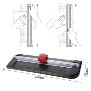 TR420 3 in 1 Blade 5 Sheets Capacity Paper <strong>Cutter</strong> Portable Guillotine,Paper Trimmer for Office and Home Use - Product Image 5