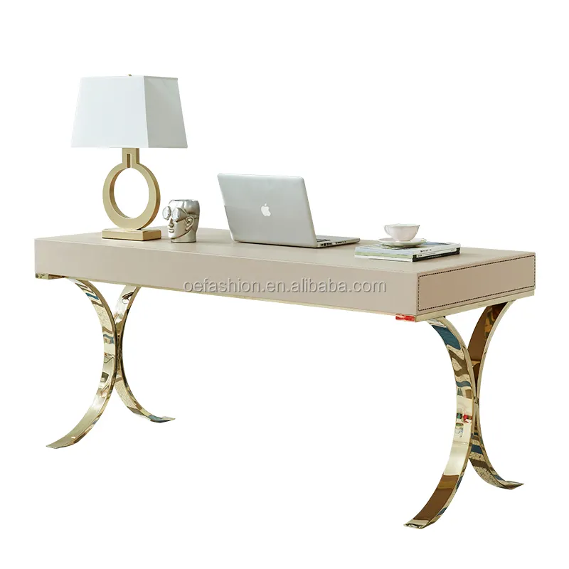 OE-FASHION quadro de aço inoxidável moderno personalizado, mesa de escritório e cadeira para móveis em casa