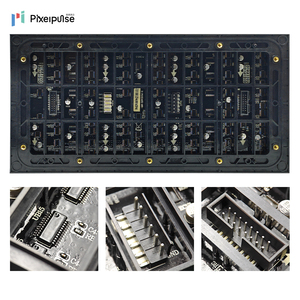 Pixelpulse 320*160mm P2.5 P4 P5 P6 modulo ad alta risoluzione Led negozio messaggio di prodotto Display a Led porta esterna Display pubblicitario - Product Image 3