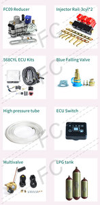 [fc] Autogas Equipments Ev <strong>Car</strong> Conversion <strong>Kit</strong> lpg 6 Cylinder Conversion <strong>Kits</strong> for <strong>Car</strong> - Product Image 2