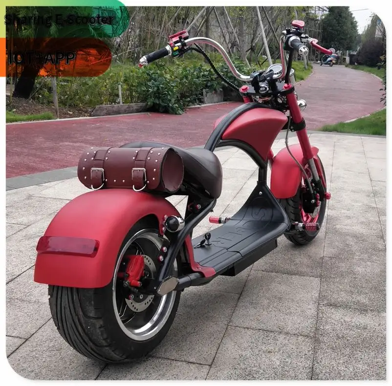 OEM paylaşımı ve kiralama sistemi IOT + APP + GPS ucuz YIDE yetişkin Citycoco elektrikli motosiklet 3000W