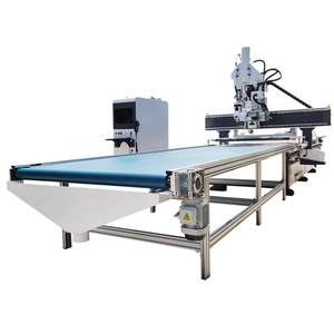 Production Line <strong>CNC</strong> <strong>Router</strong> Wood Working Automatic <strong>Loading</strong> and <strong>Unloading</strong> Nesting Machine for <strong>Cnc</strong> Furniture Cabinet