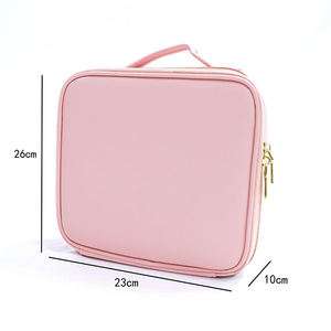 Atacado Personalizado Portátil Impermeável Zipper EVA Storage Case <span class=keywords><strong>Make</strong></span> <span class=keywords><strong>Up</strong></span> Organizer Toiletry Tool Maquiagem Travel Cosmetic Bag