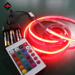 Лидер продаж RGB 576Led COB светодиодные полосы света с USB AA батарея дистанционного управления